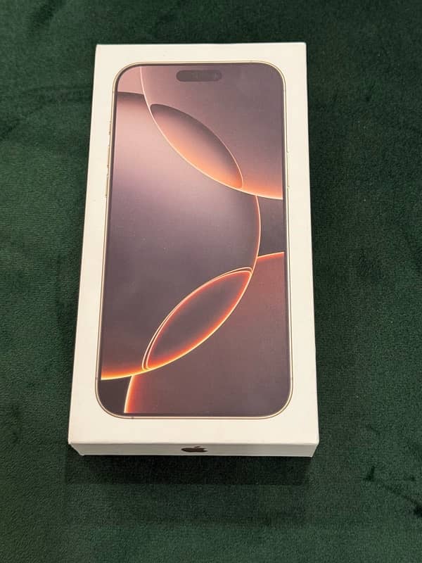 iphone 16 Pro max 256gb Dessert Titanium 0