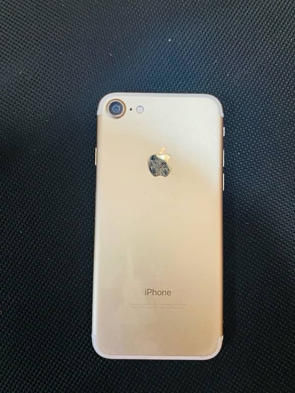 iphone 7 32GB golden colour pta approved  BATTERY 8/10 0