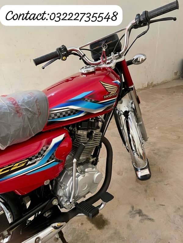 Honda CG125 Model 2024 Unregistered 0