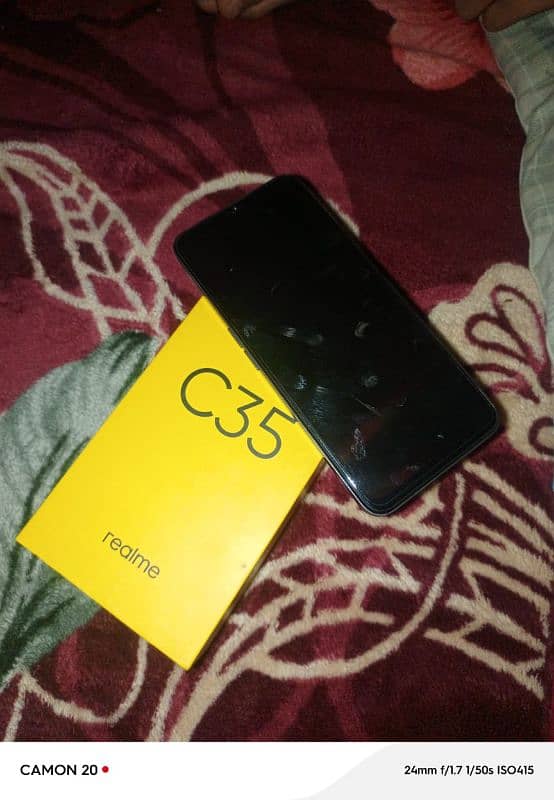 realme c35 used condition 9/10 8