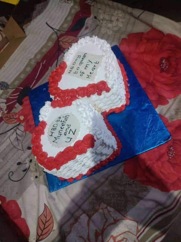 twin Hearts cake 5 pound 0