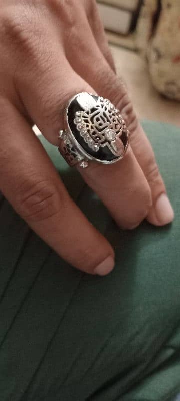 Turkish imported ring silver made 6