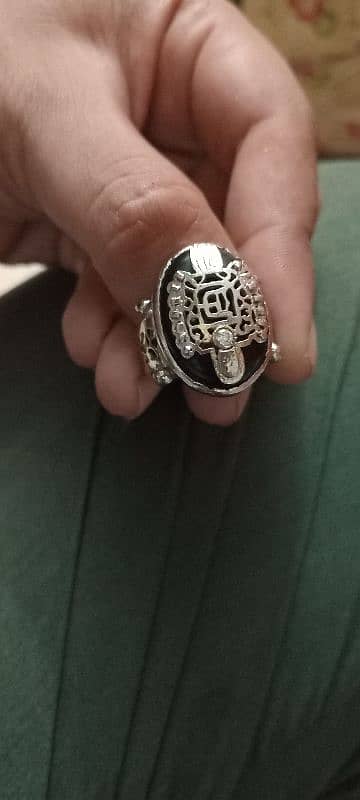 Turkish imported ring silver made 8