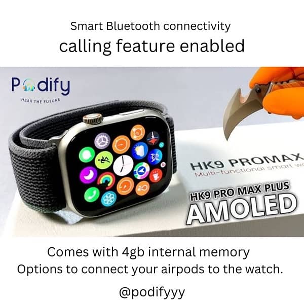 Hk9 pro max plus smart watch 2