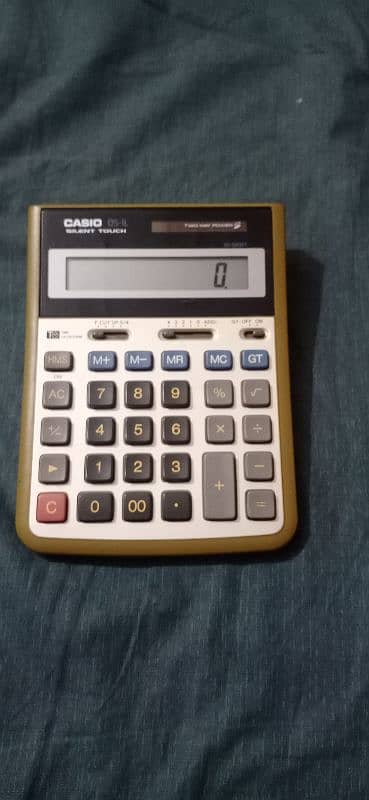 Casio DS-1L Silent touch commercial calculator  urgent sales 0