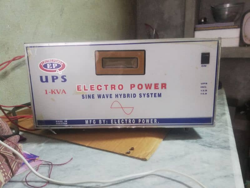 i am sale a 1500w ups bil kul new jesa hai dubble battery pr chalta ha 2