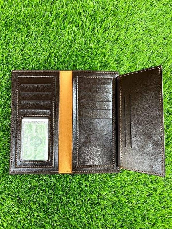 leather long wallet|best quality 4