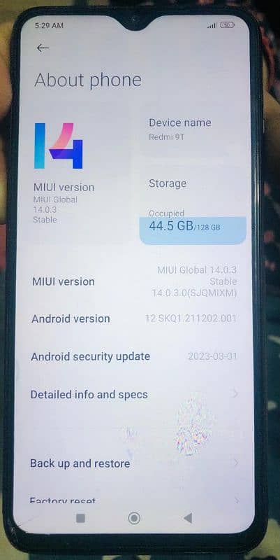 Redmi 9t  6 128 gb 3