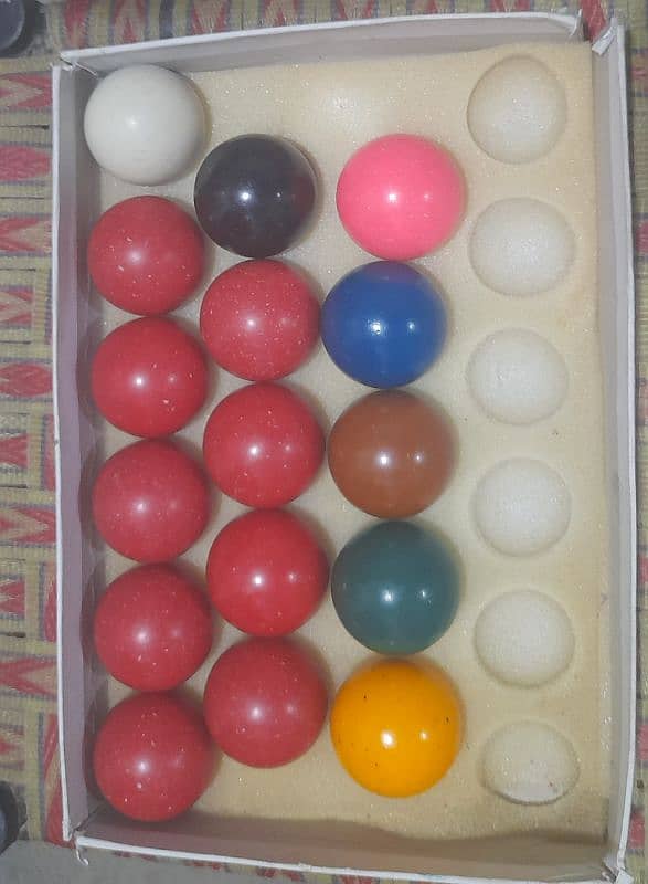 Snooker and Billiard balls. . 1