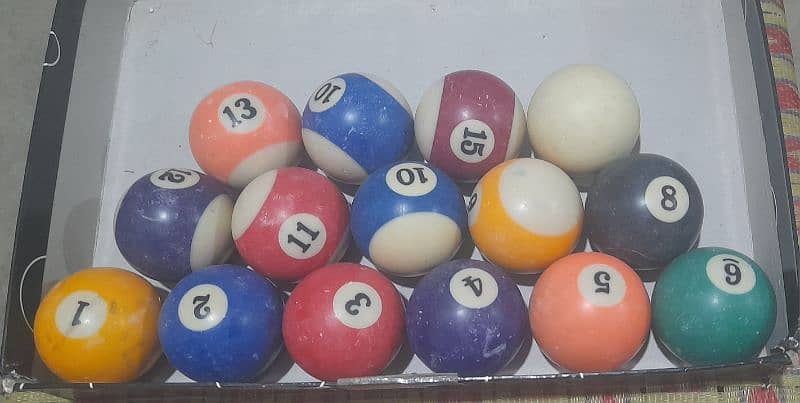 Snooker and Billiard balls. . 3