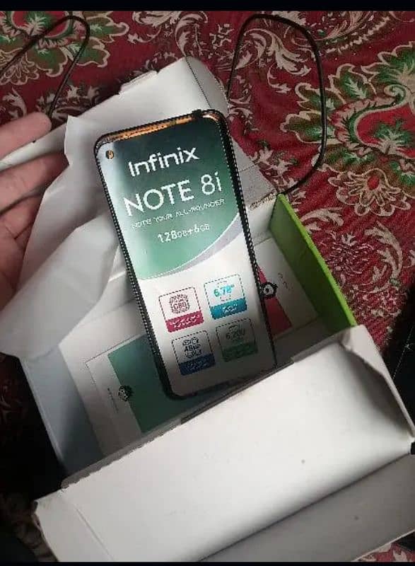 Infinix note 8i 6/128 read add 1