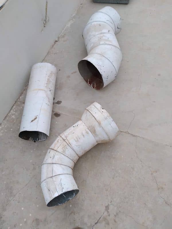 PIPES TO EXHAUST Dia 1'x1.5' 2