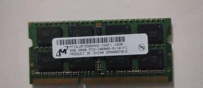 2GB Ram+2GB Ram DDR3 Laptop Available For Sale