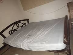 pure wooden bed, king size