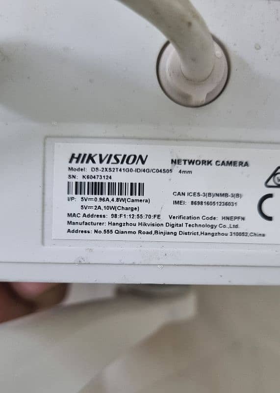 Hikvision solar 4g camera 4mp 6