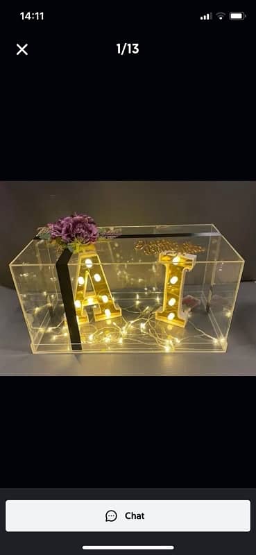 LED Alphabets Letters 4