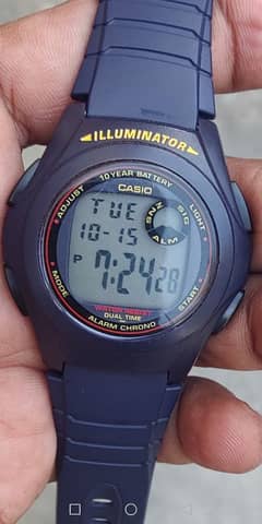 Brand new Casio Alarm Charno Illuminator watch   for sale