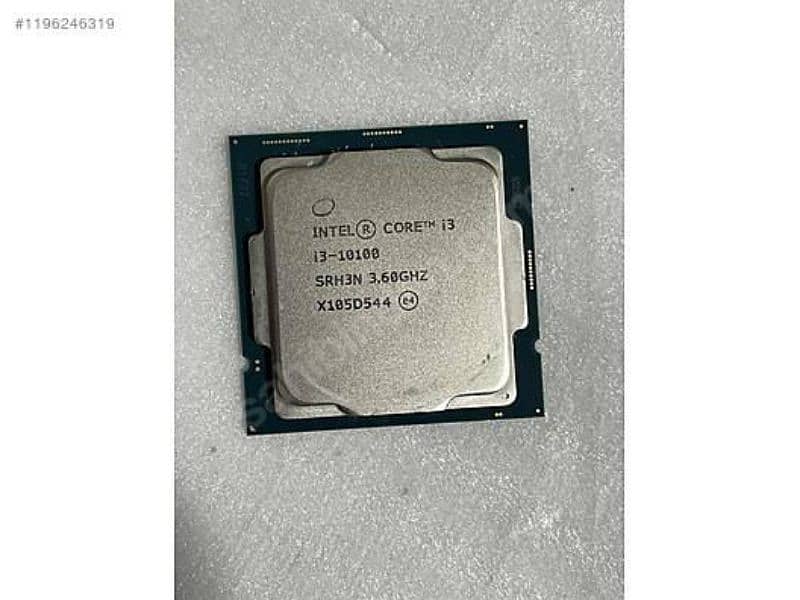 Intel Core i3 10th Generation Processor 10100 0