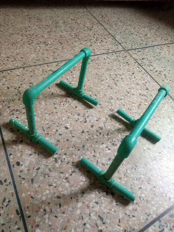 Homemade pushup bar 8