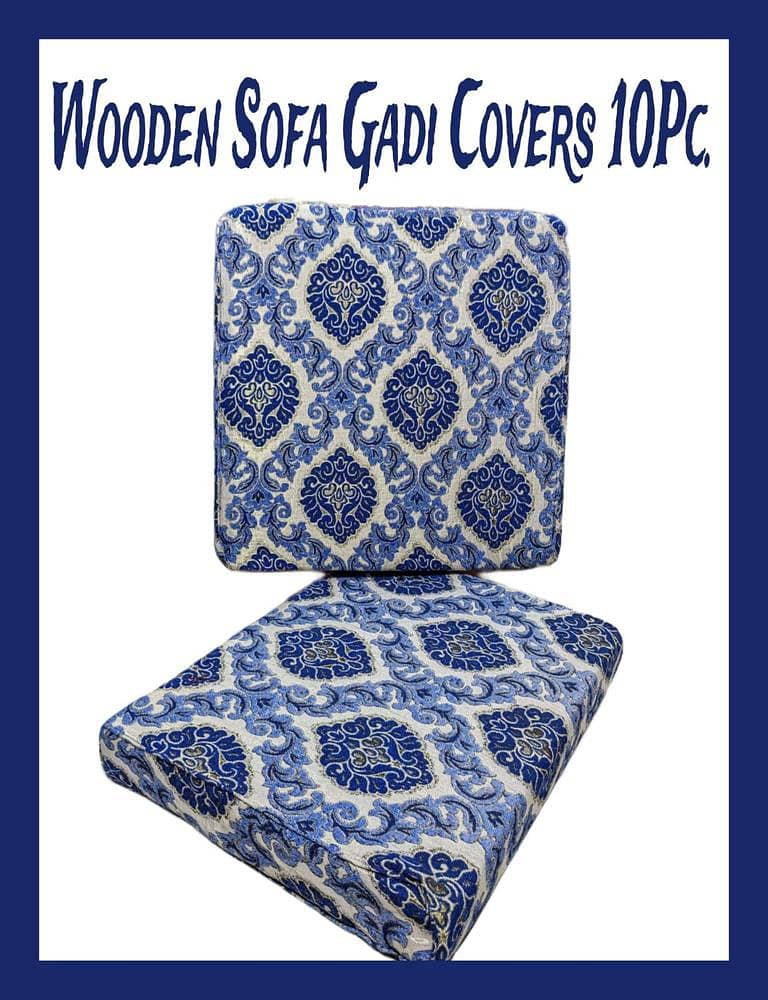 Sofas seat covers (FREE HOME DELIVERY ALL OVER THE PAKISTAN) 1