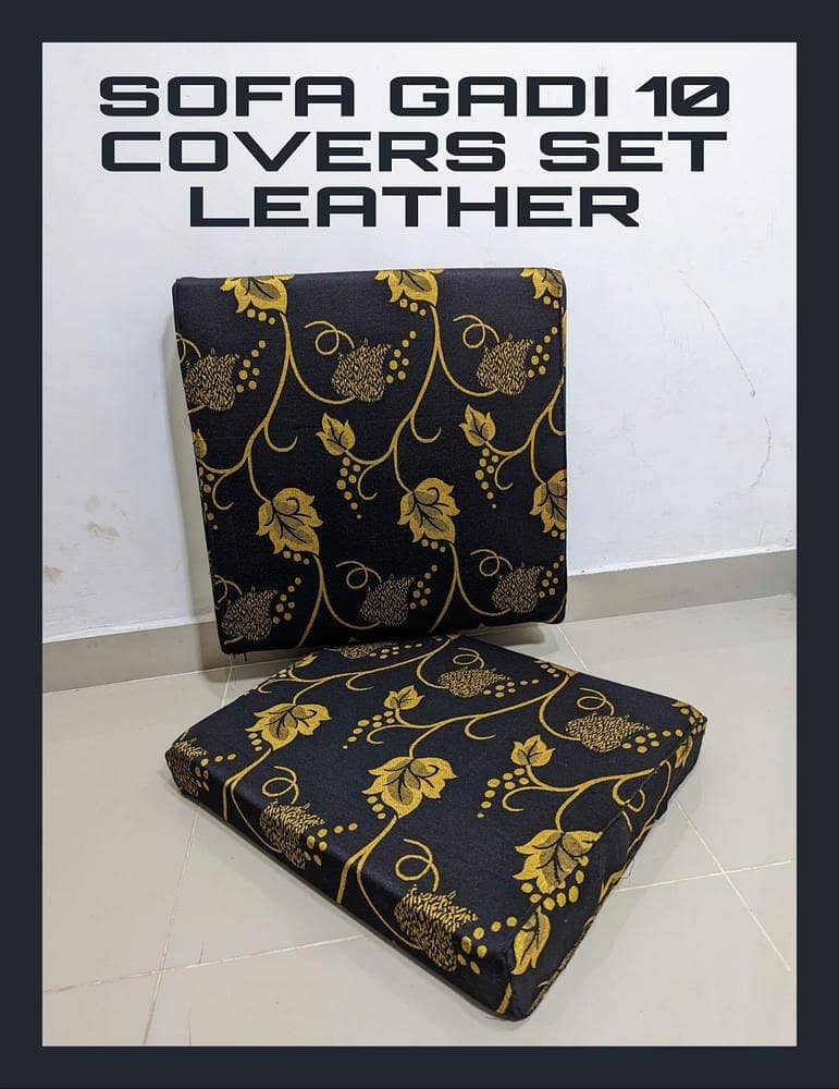 Sofas seat covers (FREE HOME DELIVERY ALL OVER THE PAKISTAN) 5