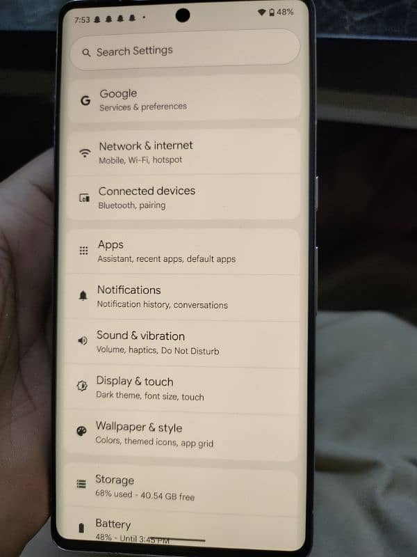 Google Pixel 7 pro, Non PTA, Sim Time Available - 9.7/10 condition 7