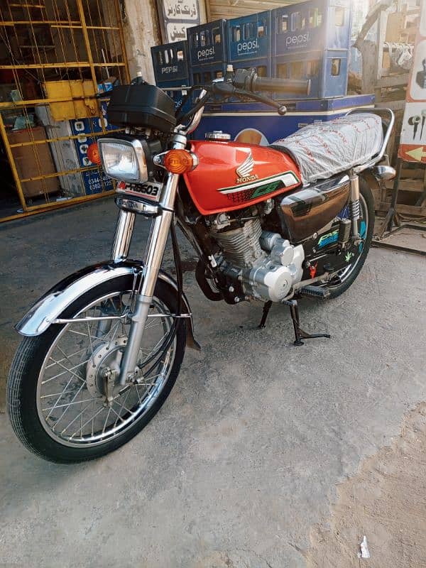 Honda Self start 23 model fresh condition bike 03446464638 03027125724 19