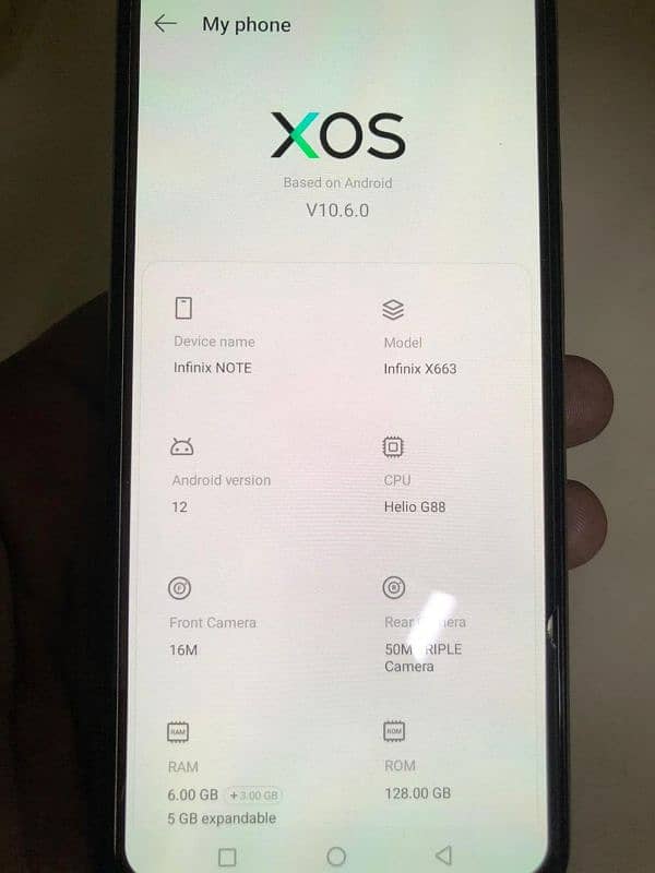 Infinix Note 6/128 without box 0