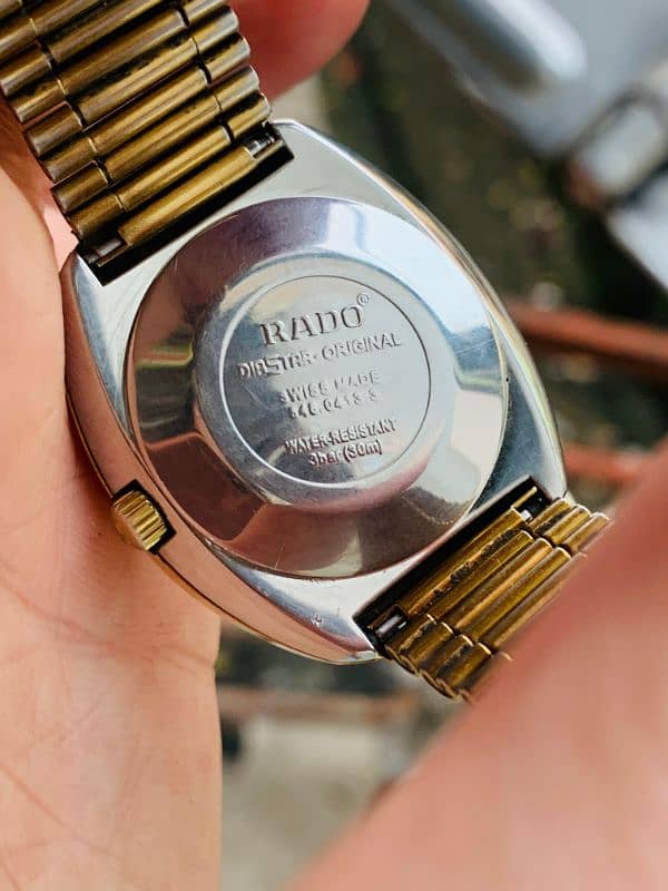 Rado Daistar Totally Geniune Box Cards Available Condition Perfect 6