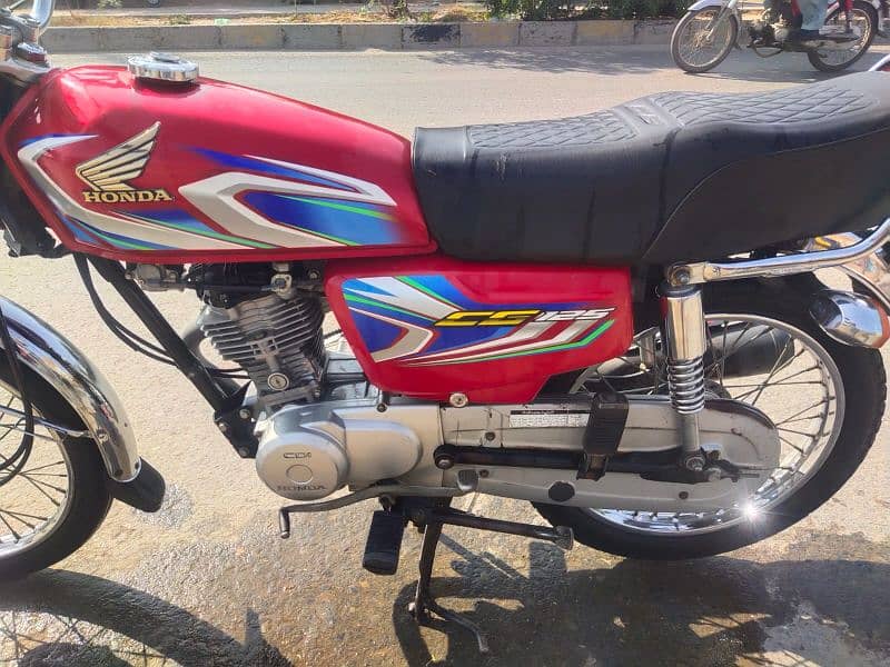 Honda cg 125 2022 model full original condition 03217699114 3