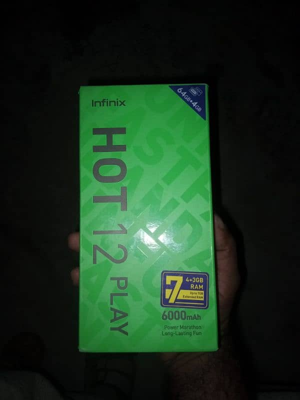 Infinix hot 12 play 4gb 64 gb no repair no damage full anda piece 6