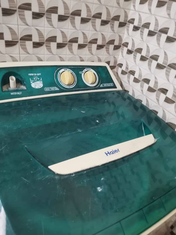 haier washing machine 1