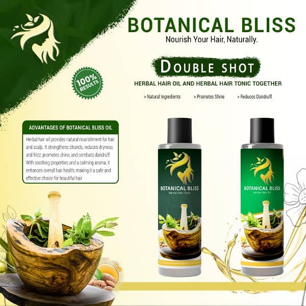 Botanical Bliss herbal hair oil 0