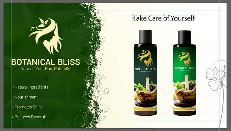 Botanical Bliss herbal hair oil 2