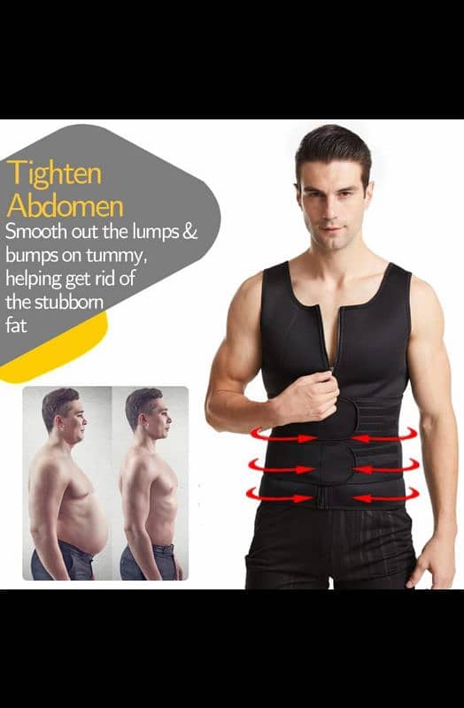 Men zipper body Shaper Instead Slim Order for Call: 03127593339 1