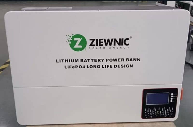 Ziewnic Lithium Ion Battery LI Wall 120AH/48V. 0