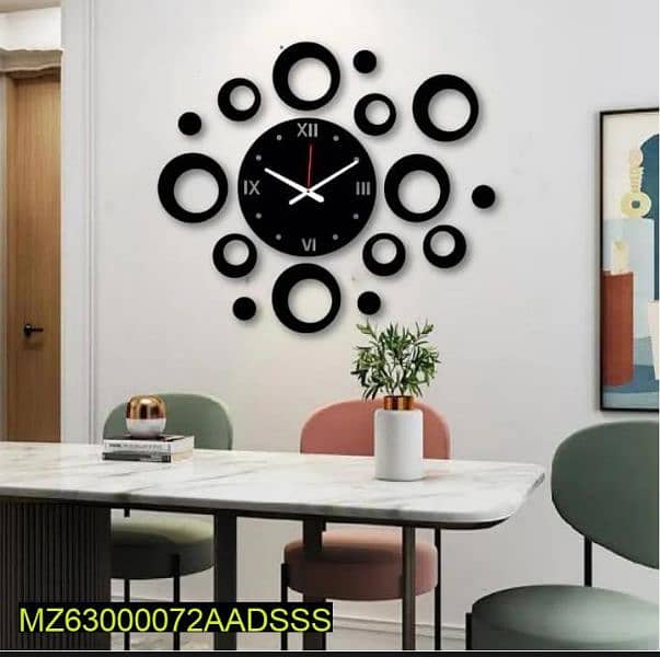 circle design wall clock 2