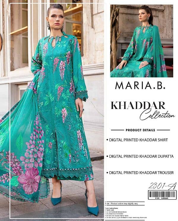 Maria. B khaddar 3 pcs 5