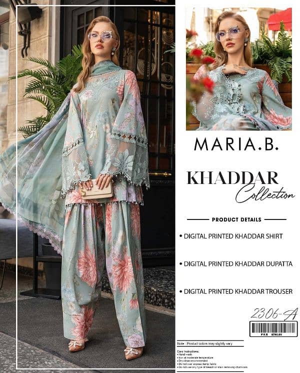 Maria. B khaddar 3 pcs 7