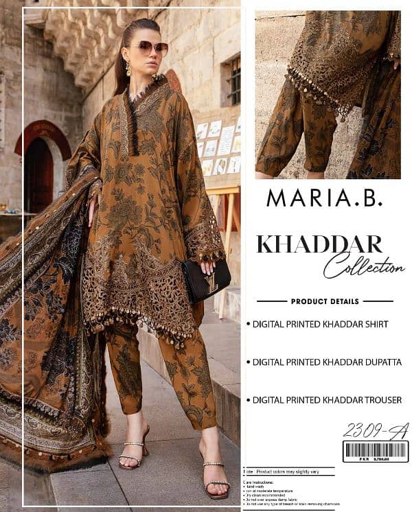 Maria. B khaddar 3 pcs 12