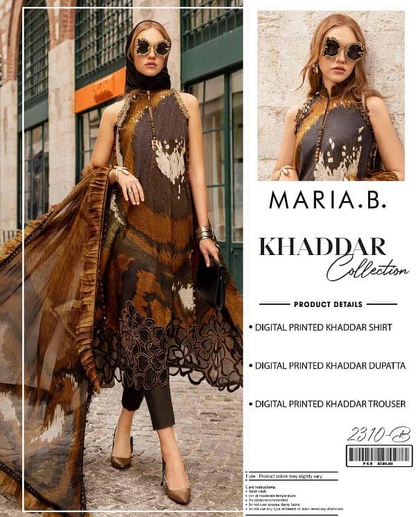 Maria. B khaddar 3 pcs 16