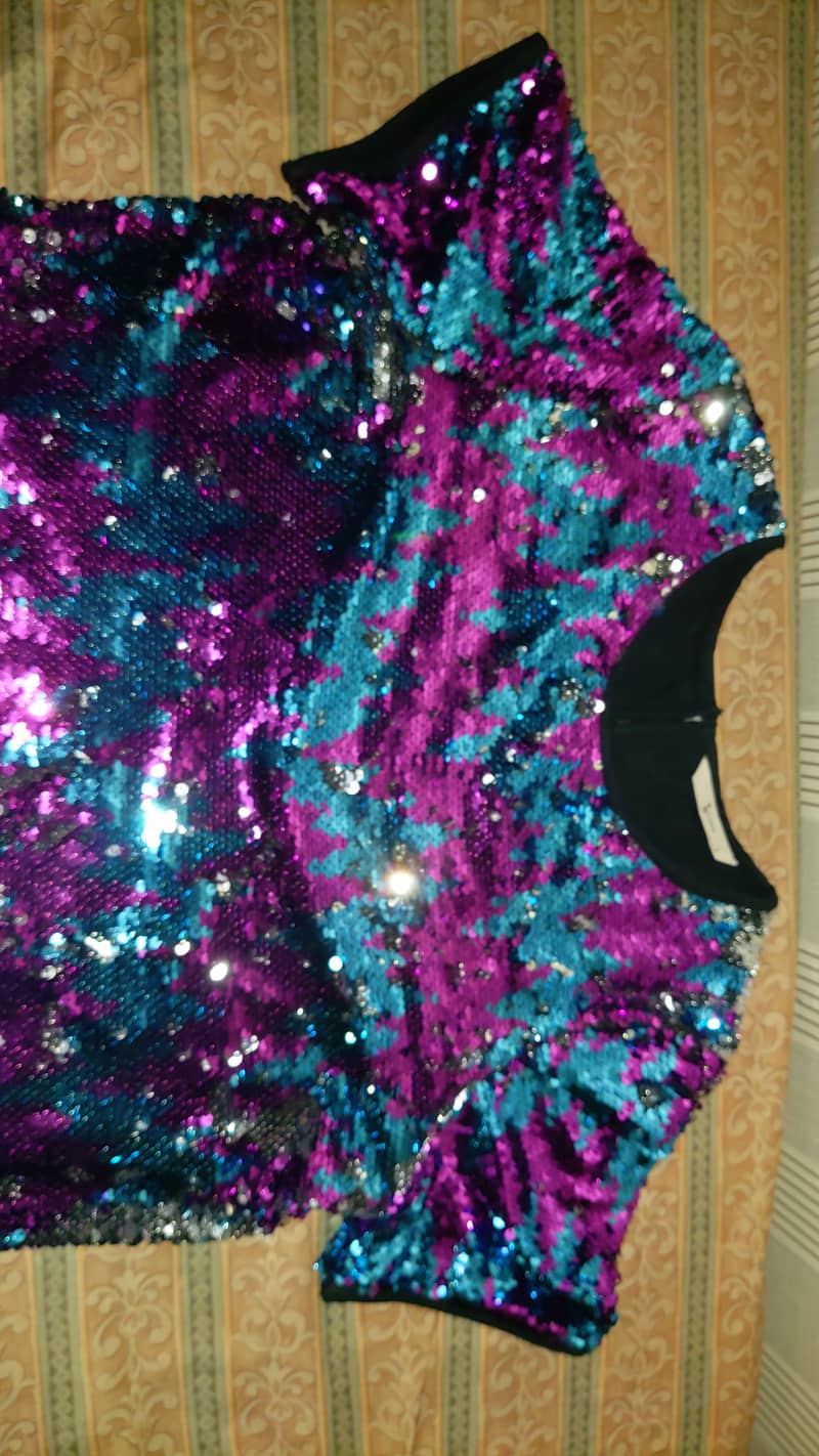 Party sequin dress TU, size 12, women, UK, 5