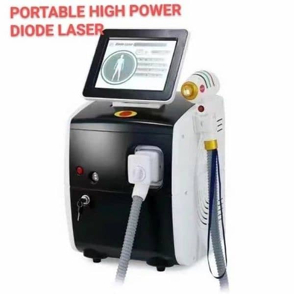 Diode Laser Hair Removal Setup Professional portable boxed Pack 0