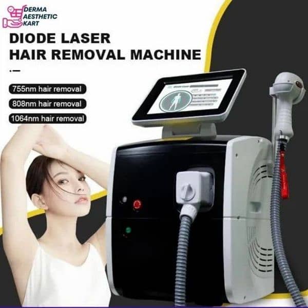 Diode Laser Hair Removal Setup Professional portable boxed Pack 1