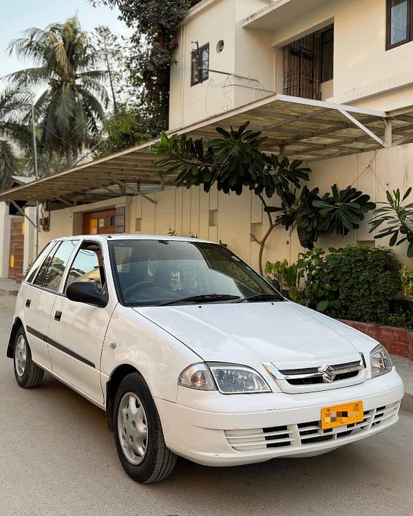 Suzuki Cultus Euro II Model 2014 White Color full original condition 1