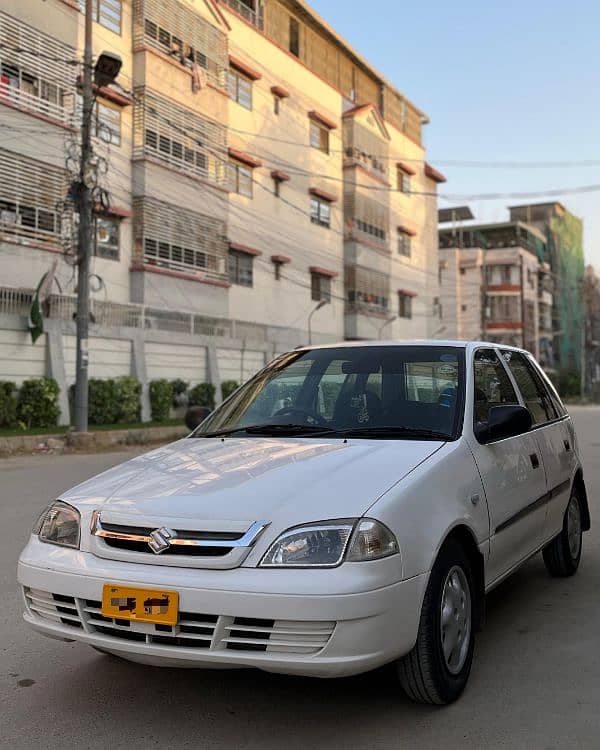 Suzuki Cultus Euro II Model 2014 White Color full original condition 4