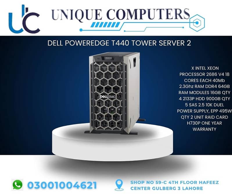 DELL POWEREDGE T440 TOWER SERVER 2 0