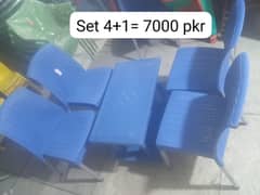 Plastic chair table set/plastic chair/Garden chair/outdoor chair