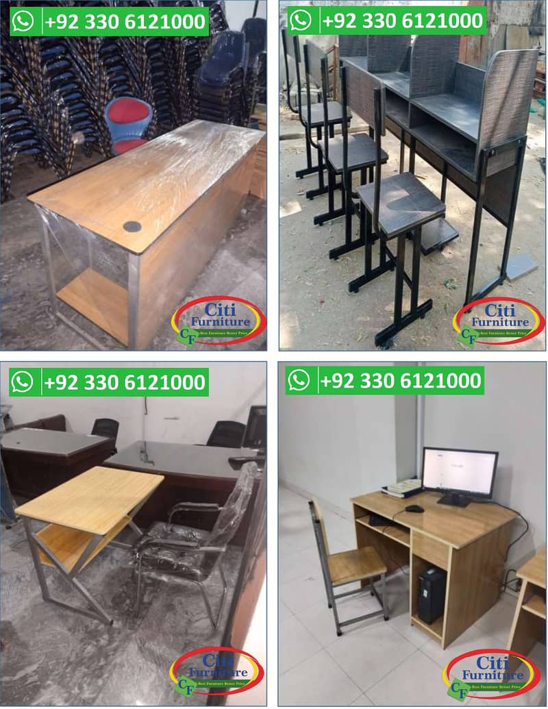 STUDENT DESK BENCH, STUDY DESK , STUDY CHAIR, CLASSROOM DESK BENCH 14