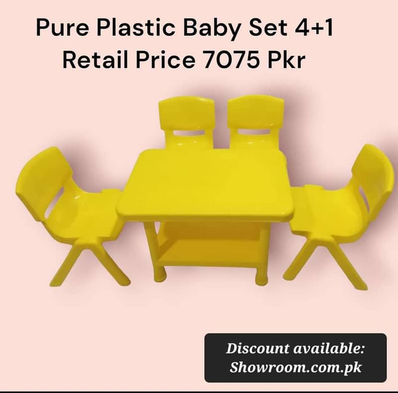 Baby Chair and Table,School chair,Chairs,Plastic chair table set 3